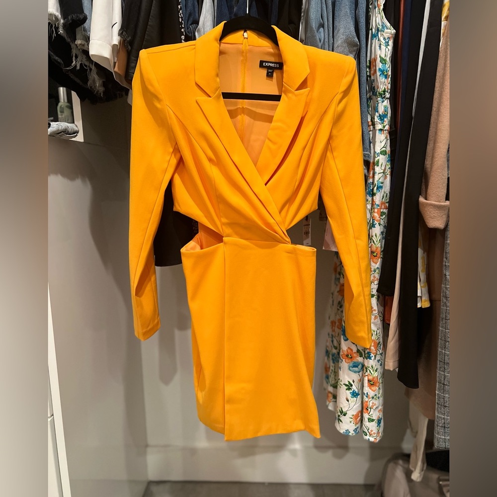 Express Neon dress NWOT